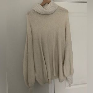 Aerie cream Turtleneck